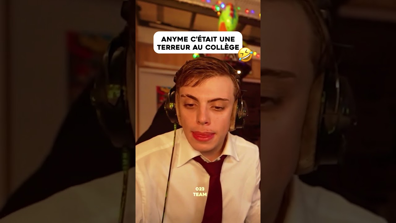 Anyme c'était une terreur au collège 🤣 #anyme #anyme023 #viral
