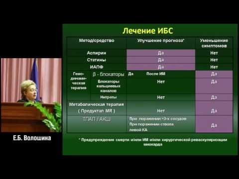 Рациональное использование препаратов в профилактике сердечно-сосудистых заболеваний у больных ИБС