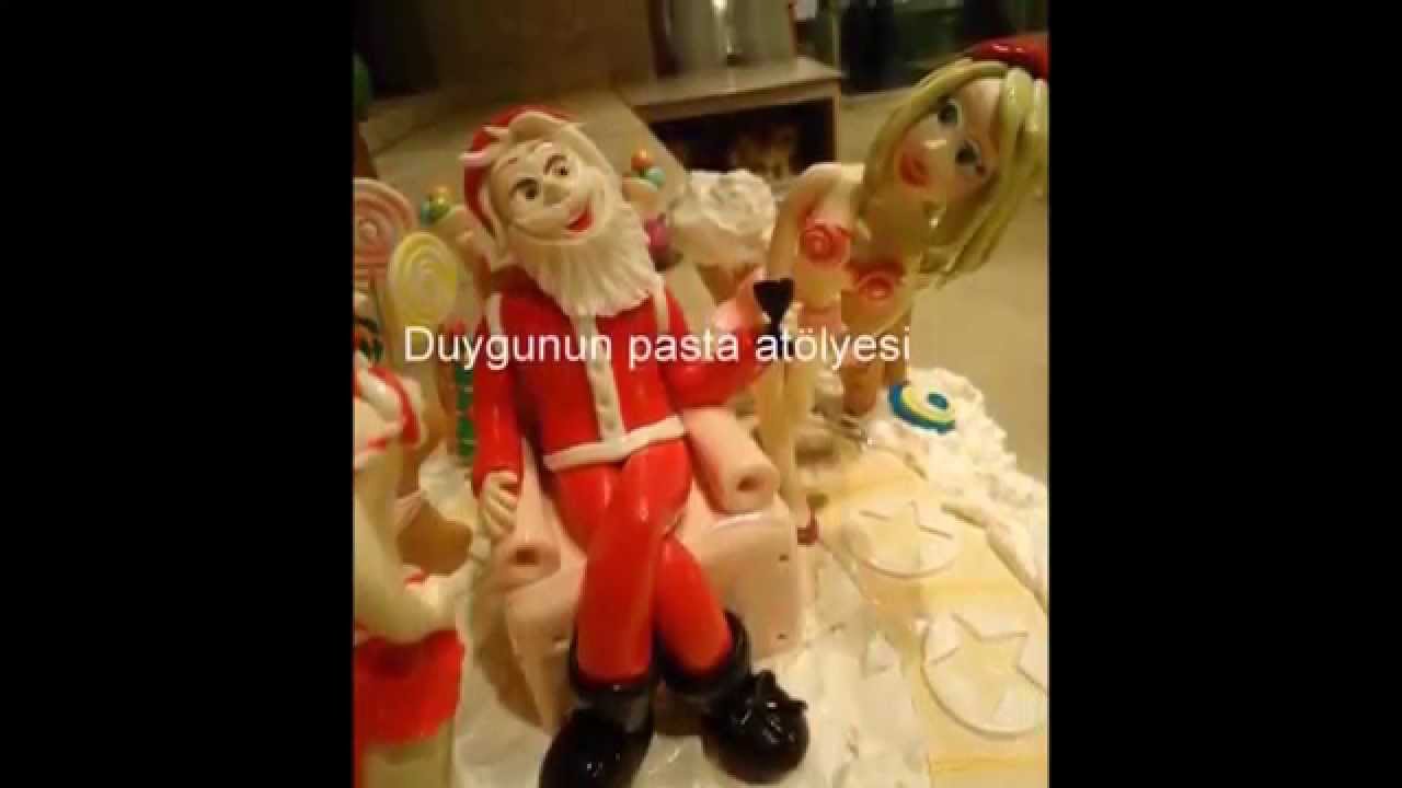 Yılbaşı maket ve pasta modelleri YouTube