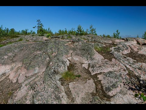 Карелия. Гора Хийденвуори, Хийси. Верхняя точка.