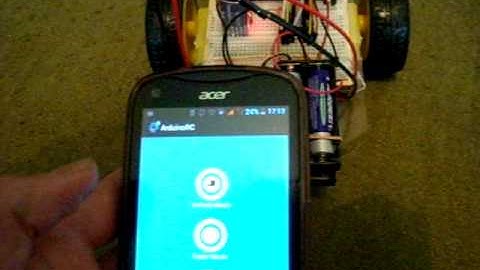 Arduino Robot Car - Bluetooth controlled