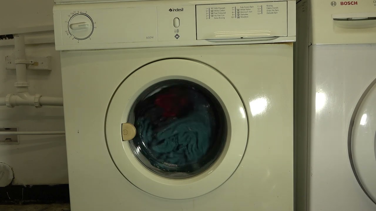 Program 3 : Colourfast cotton 60'c / Indesit Omega 850W