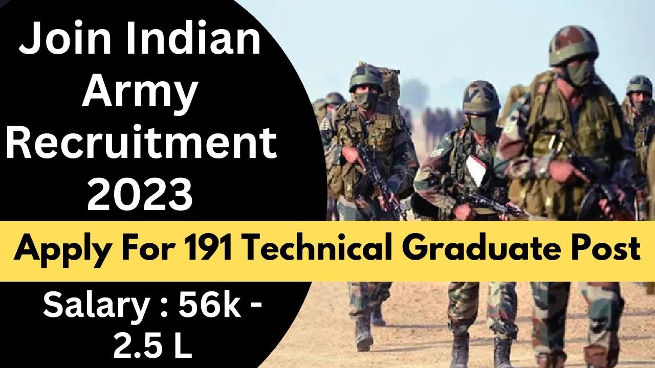 indian-army-recruitment-2023-apply-for-191-ssc-tech-posts-india