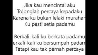 Jika Kau Percaya - Ahmad Bersaudara | Lirik Lagu