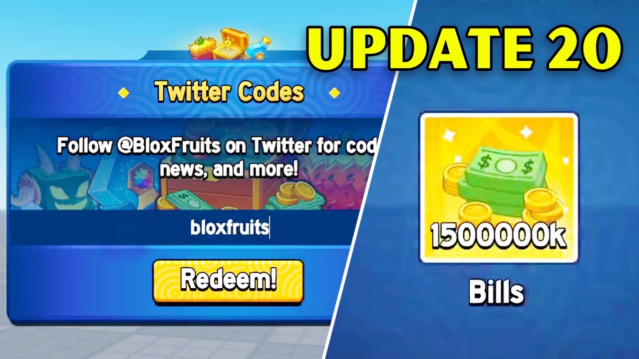 Blox Fruits - All New TWITTER Codes Only for NOOB - Update 20..? 