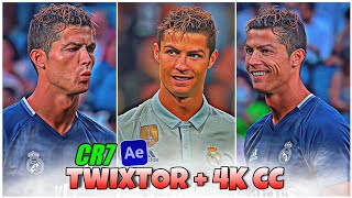 Cristiano Ronaldo Twixtor - Best 4k Clips + CC High Quality For Editing 🤙💥 #part3