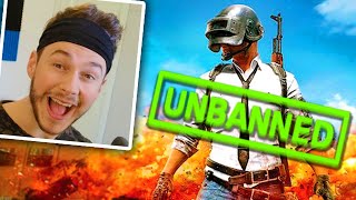 PUBG MOBILE UNBAN