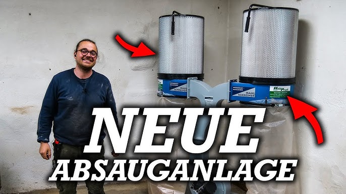 Einhell Absauganlage TE-VE 550/1A #einhellharry #einhell_ag - YouTube