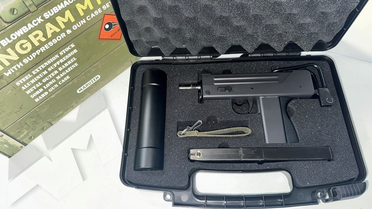 Maruzen Ingram M11 / MAC-11 2026 Airsoft Unboxing - YouTube