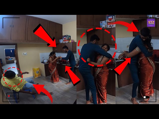 WHAT HE IS DOING? | Romance In Kitchen | Trust In Relationship | Social Awareness Video | XYZ Videos class=