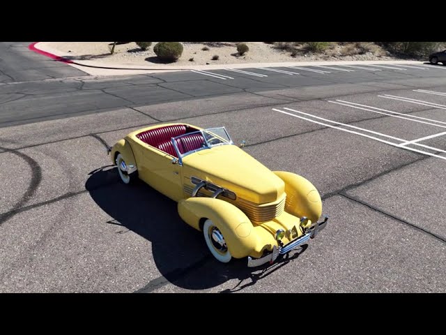 Test Drive - 1937 Cord 812 Supercharged Phaeton! - YouTube