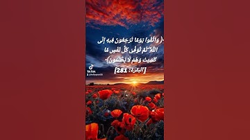 أواخر سورة البقرة تلاوة خاشعة القرآن الكريم