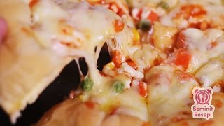 Resepi Pizza Gebu Seminit Resepi Youtube