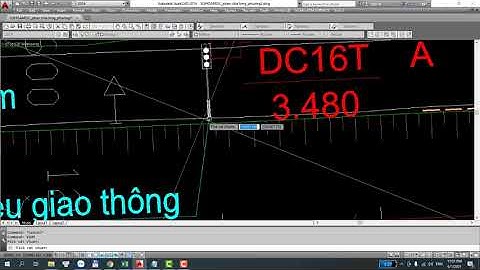 Lisp tạo sơ hoạ mốc khống chế tự động cho công trình dạnh tuyến và thông thường.
