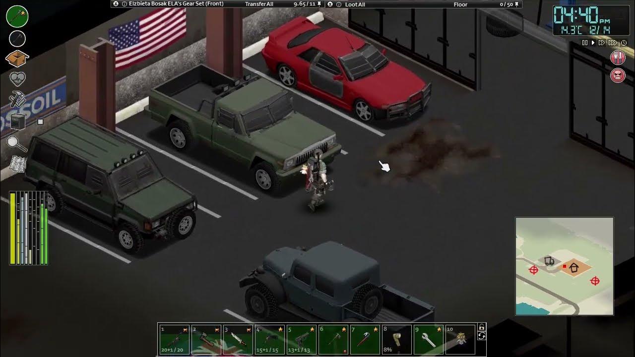 Base tour before I delete this world Project zomboid (Heavily modded