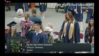 Big Sky High School Graduation 2023