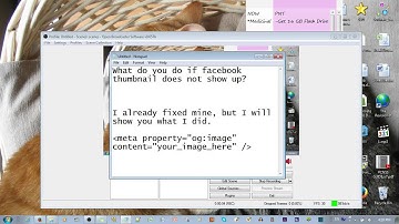 Fix No Facebook Thumbnail or No Image for Sharing