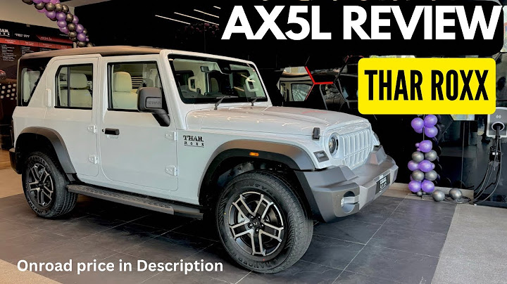 23 ലക്ഷത്തിന്റെ മഹീന്ദ്ര ഥാർ റോക്ക്സ് | Mahindra Thar Roxx AX5 Variant Review