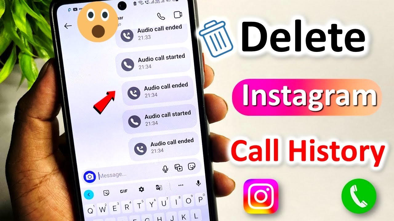 How to delete instagram call history latest trick 2022 || delete