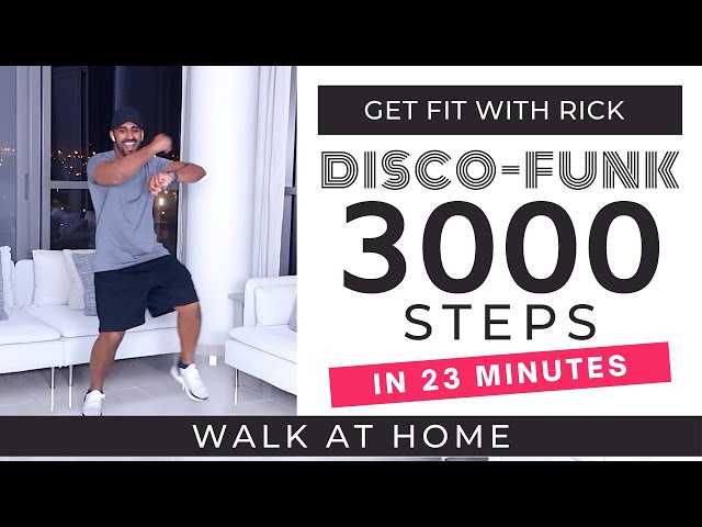 3000 Steps | Disco funk 70s 80s | Fun Walking Workout | Daily Workout At Home class=