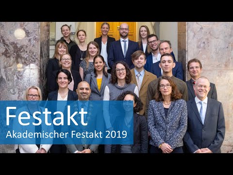 Der Akademische Festakt der Justus-Liebig-Universität Gießen 2019