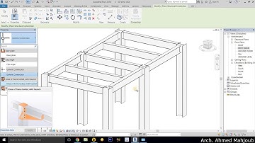 revit architecture and structure course-part 32- Structural Connection 1(arabic)