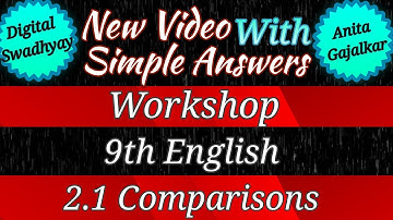 comparisons poem 9th std english workshop । 2.1 comparison english workshop । 9th english 2.1
