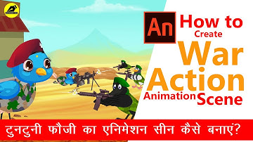 How To Create Birds War Animation | चिड़ियाँ कार्टून विडियो बनाना सीखे | Make Bird Animation Video