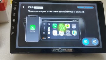 How to connect wireless Android auto via Bluetooth using zlink5 or Tlink5 application