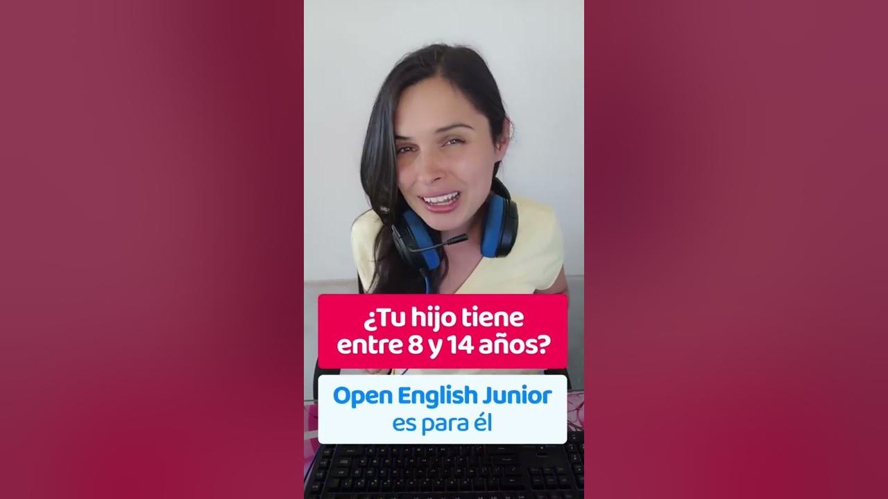 Inglés Para Niños  Open English Junior