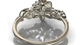 Lotus Ring Gold