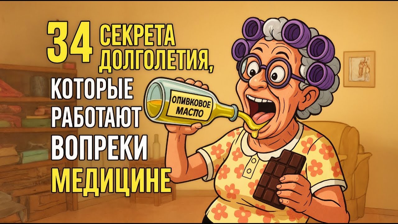 34 Безумных Способа ПРОДЛИТЬ ЖИЗНЬ, Которые Удивляют Даже Врачей
