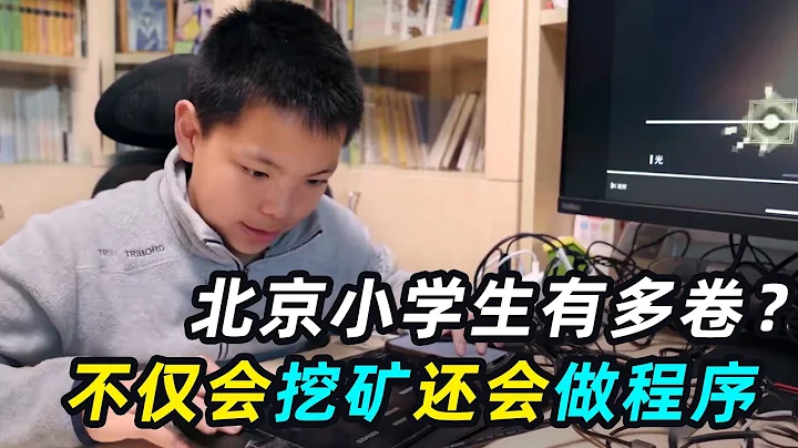 北京小学生有多内卷？不仅会挖矿，还拿到了中科院程序员一级证书！ - 天天要闻