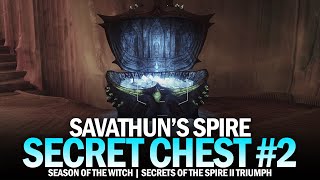 Savathun's Spire Secret Chest #2 Location Guide (Secrets of the Spire II) [Destiny 2]