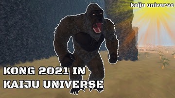 kong 2021 showcase | kaiju universe