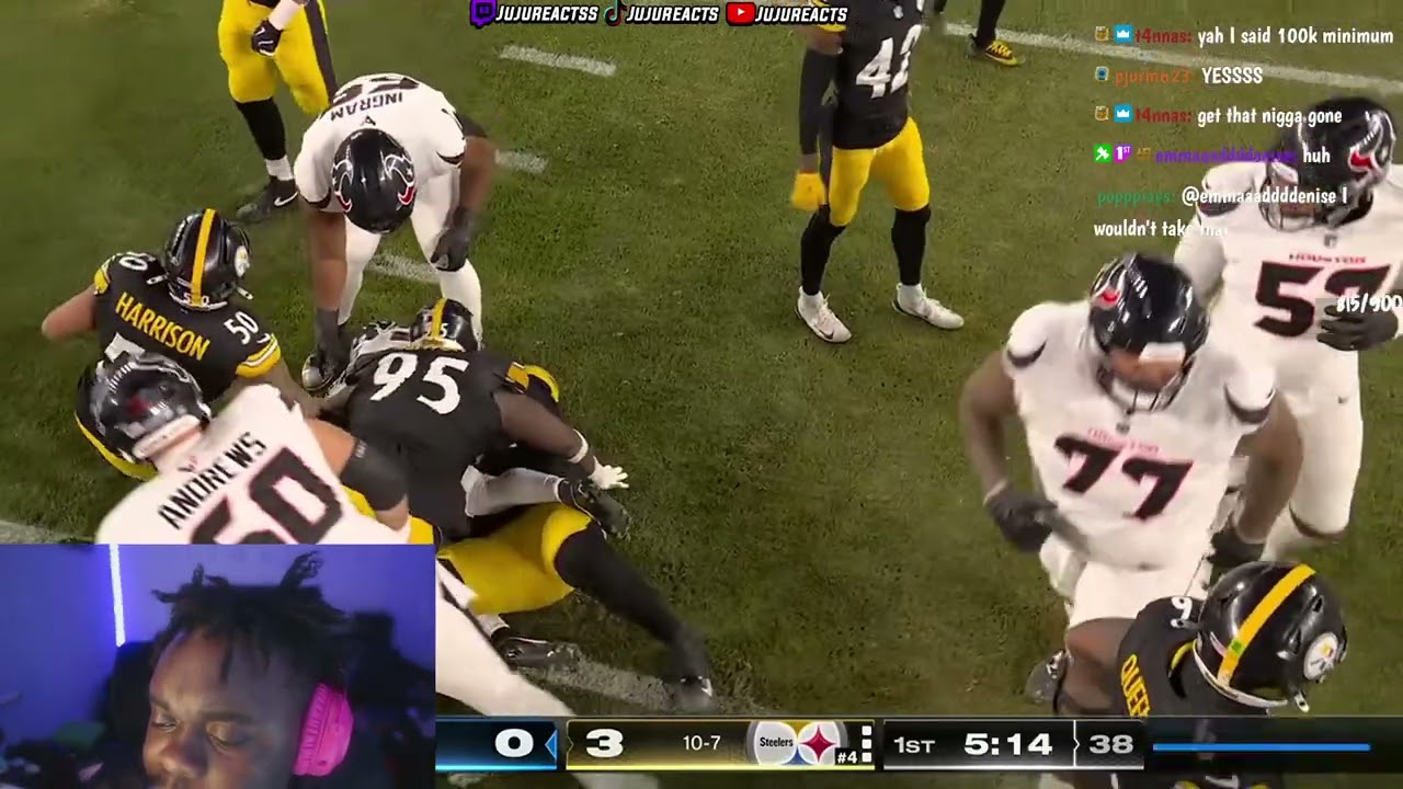 JuJuReacts To Houston Steelers vs Pittsburgh Steelers | NFL 2026 Full Game Highlight | WILDCARD