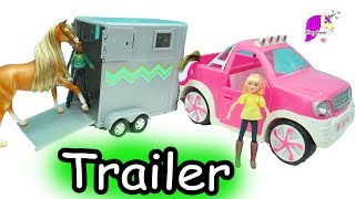 Loading Spirit Riding Free Breyer Horses Into Lori Doll Horse Truck & Trailer Set Loading Spirit Riding Free Breyer Horses Into Lori Doll Horse Truck & Trailer Set