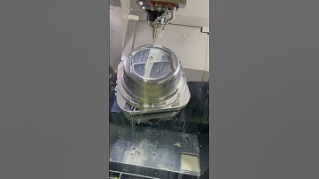 Precision 5 axis machining for oversized aluminum mechanical components  #5axismachining  #cnc