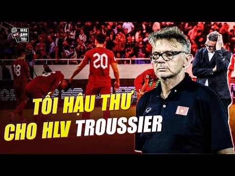 VFF RA QUYẾT ĐỊNH CHO HLV TROUSSIER SAU CHUỖI TRẬN BẾT BÁT: ĐTVN TIẾP TỤC THUA INDO, ÔNG SẼ BAY GHẾ!