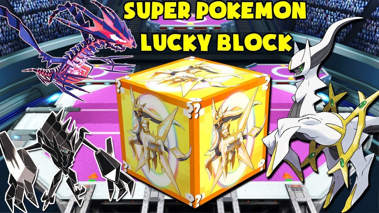 MINI GAME : ĐẤU TRƯỜNG SUPER POKEMON LUCKY BLOCK 😱 NOOB CÓ POKEMON VIP NHẤT ĐÁNH BẠI MỌI HUYỀN THOẠI