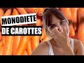 Monodiete de carotte  3 jours mon avis mes ressentis perte de poids