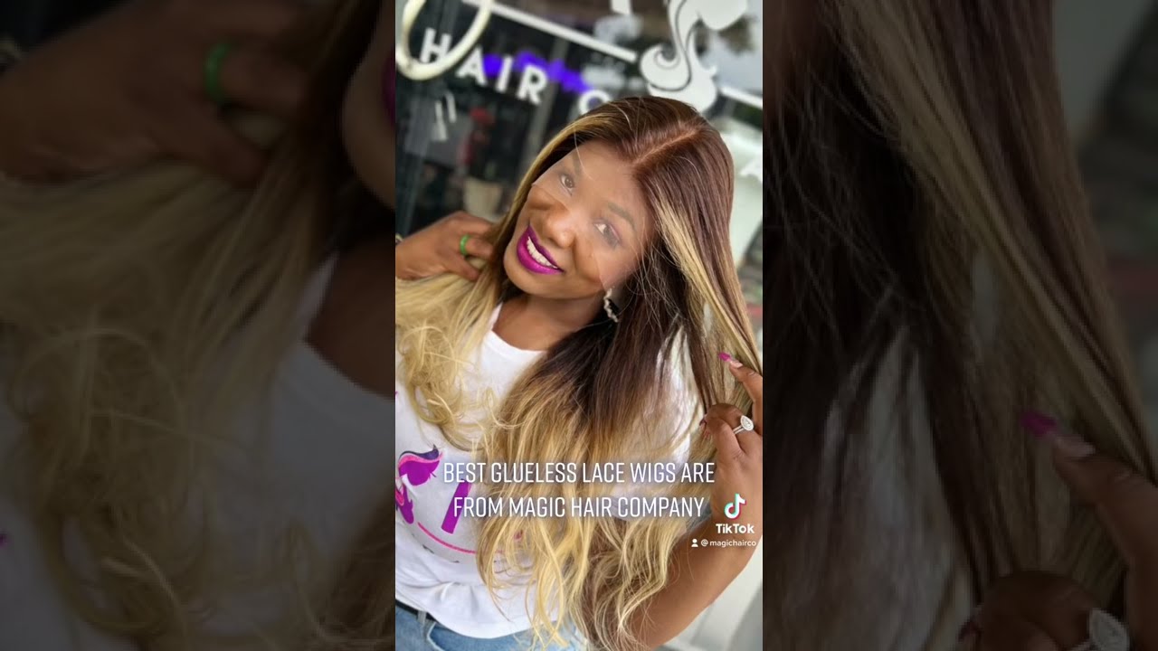 Best glueless lace wigs in the USA are from Magic Hair Company wig store Los Angeles ca