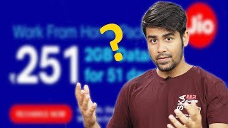 Jio Dhamaka - Jio New Pack 251 - Work From Home Pack