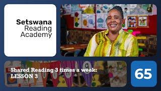 65_Shared Reading 3 times a week: LESSON 3