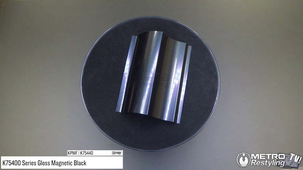 KPMF Gloss Magnetic Black K75440 Vinyl Wrap Car Wrapping Film