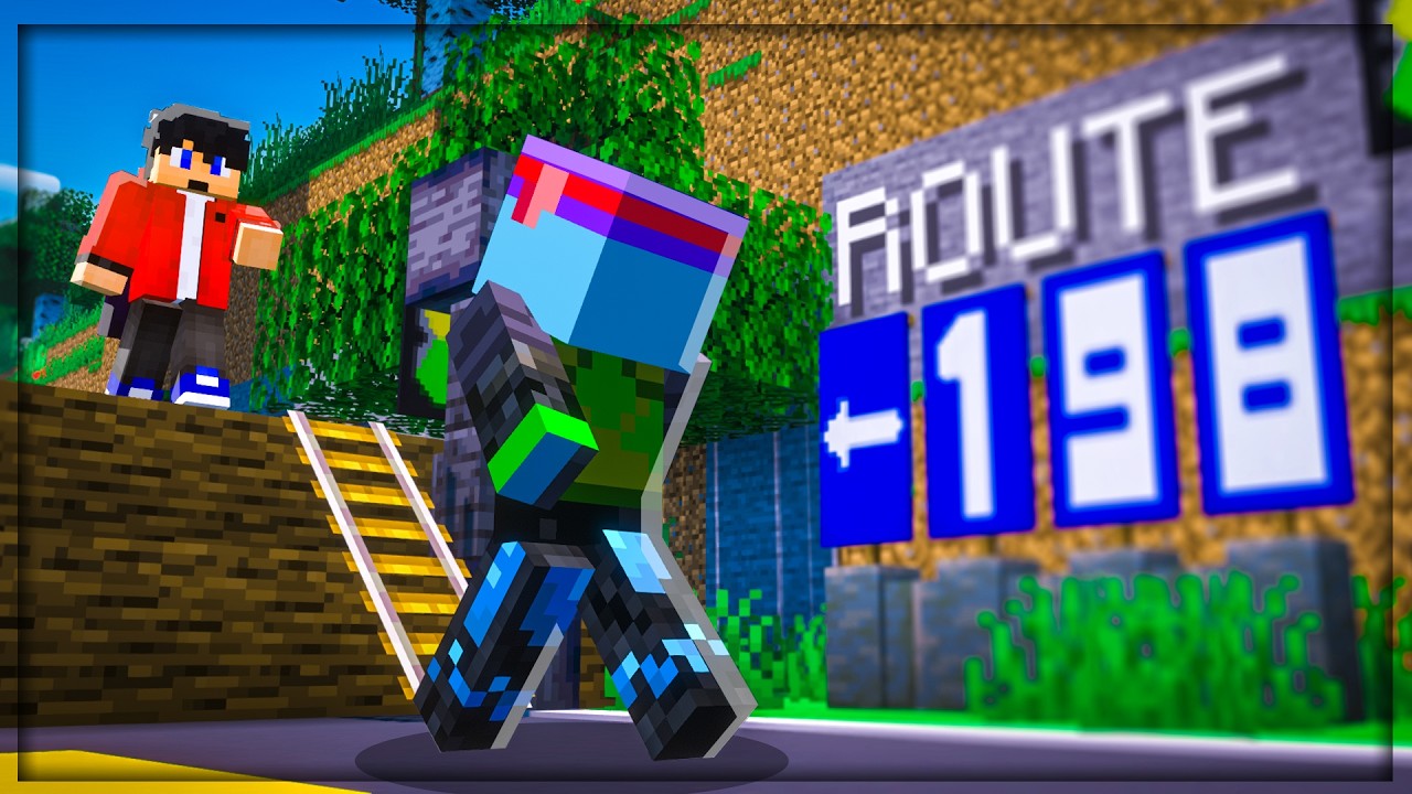 🔴 A Trip Down Parkour: Route 198 | Minecraft Map