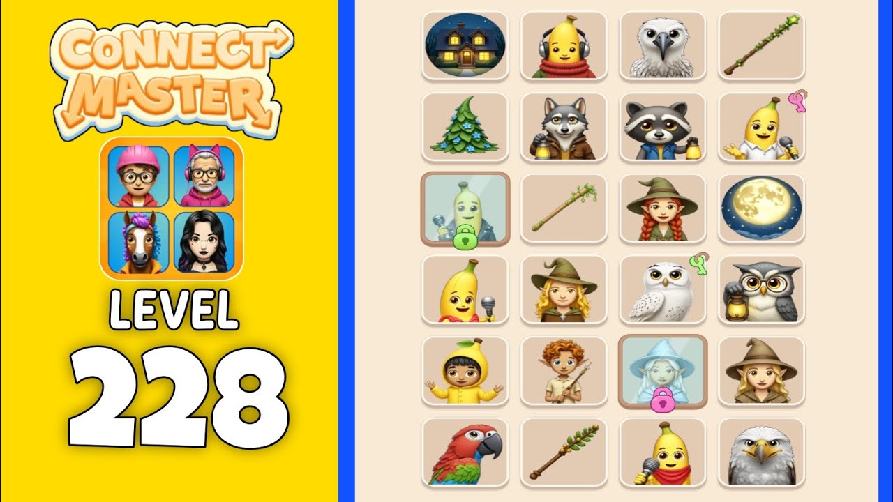 Connect Master level 228 solution - YouTube