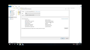 Setting File and Folder Permissions