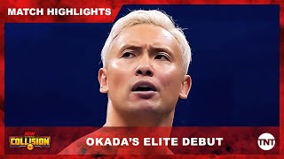 Okada Makes Elite Debut [CLIP] | Pac Is Back | AEW Collision | TNT