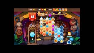 Monster Busters hexa blast level 261